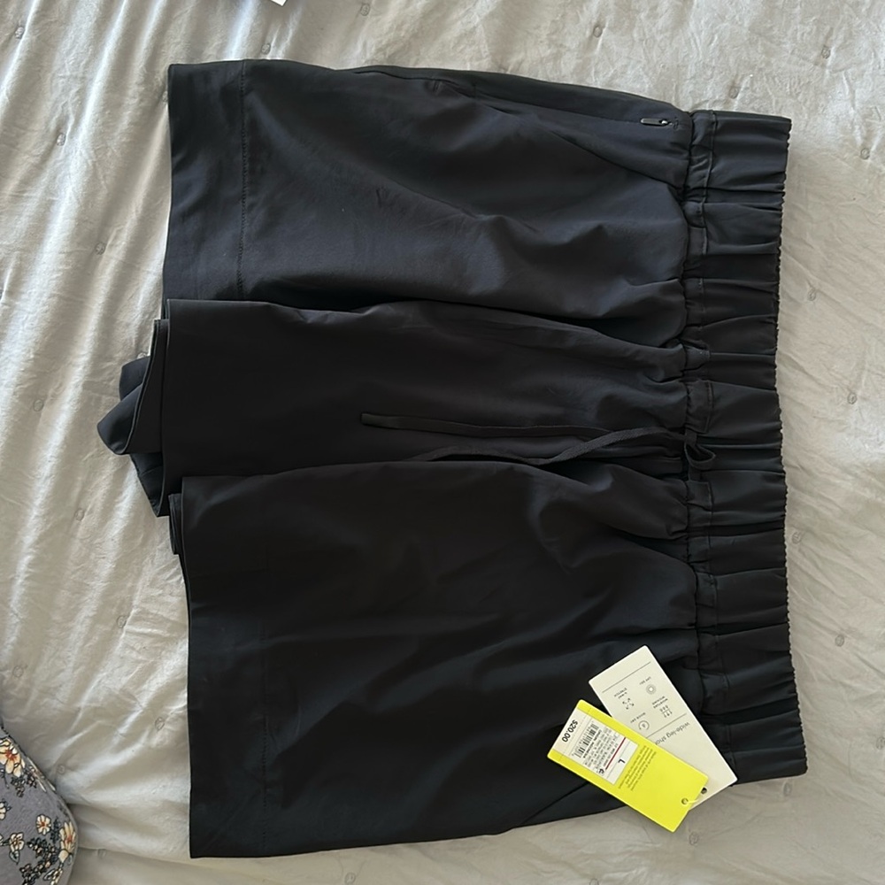 All in Motion Black Athletic Shorts with Elastic Waistband